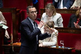 Questions to the government at the French National Assembly - Paris