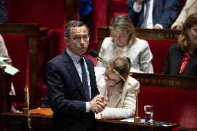 Questions to the government at the French National Assembly - Paris