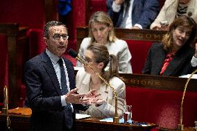 Questions to the government at the French National Assembly - Paris