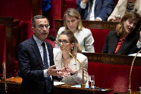 Questions to the government at the French National Assembly - Paris