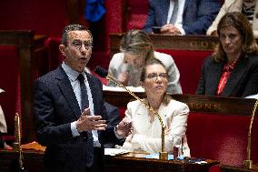 Questions to the government at the French National Assembly - Paris
