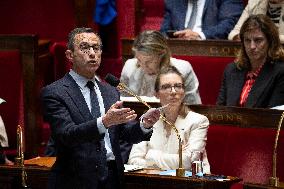 Questions to the government at the French National Assembly - Paris