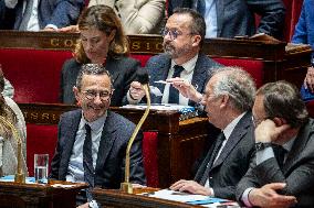 Questions to the government at the French National Assembly - Paris