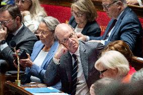 Questions to the government at the French National Assembly - Paris