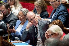 Questions to the government at the French National Assembly - Paris