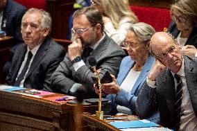 Questions to the government at the French National Assembly - Paris