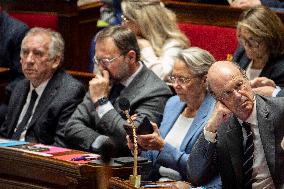 Questions to the government at the French National Assembly - Paris