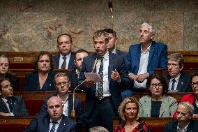 Questions to the government at the French National Assembly - Paris