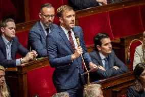 Questions to the government at the French National Assembly - Paris