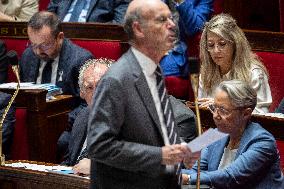 Questions to the government at the French National Assembly - Paris