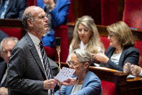 Questions to the government at the French National Assembly - Paris