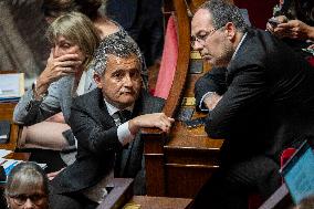 Questions to the government at the French National Assembly - Paris