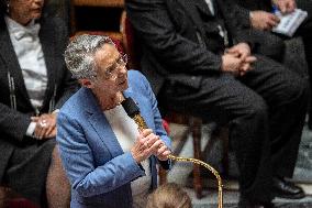 Questions to the government at the French National Assembly - Paris