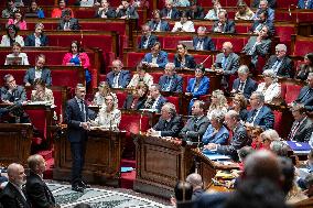 Questions to the government at the French National Assembly - Paris