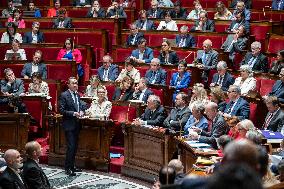 Questions to the government at the French National Assembly - Paris