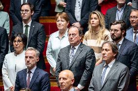 Questions to the government at the French National Assembly - Paris