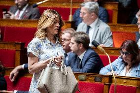 Questions to the government at the French National Assembly - Paris