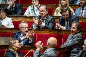 Questions to the government at the French National Assembly - Paris