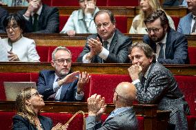 Questions to the government at the French National Assembly - Paris