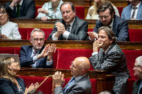 Questions to the government at the French National Assembly - Paris