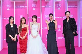 Pink Carpet at 8th Canneseries International Festival - Cannes