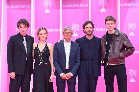 Pink Carpet at 8th Canneseries International Festival - Cannes