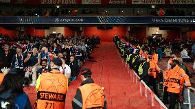 Stands at UEFA Champions League - Arsenal v Paris Saint-Germain