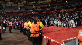 Stands at UEFA Champions League - Arsenal v Paris Saint-Germain