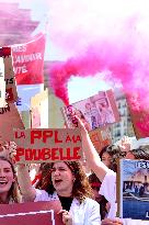 Protest Against Garot Law on Medical Deserts - Paris