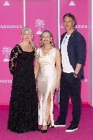 8th Canneseries Festival closing ceremony pink carpet