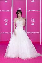 8th Canneseries Festival closing ceremony pink carpet