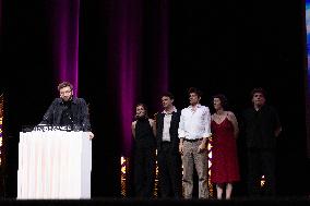 Prizes Ceremony of The 8th Canneseries Festival - Cannes