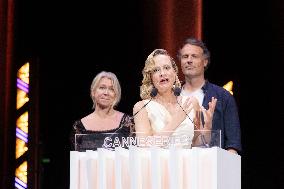 Prizes Ceremony of The 8th Canneseries Festival - Cannes