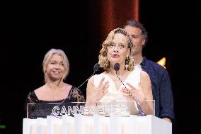 Prizes Ceremony of The 8th Canneseries Festival - Cannes