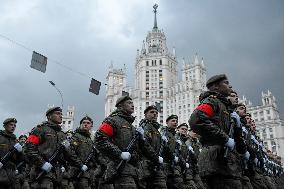 Moscow Parade Rehearsal - Russia