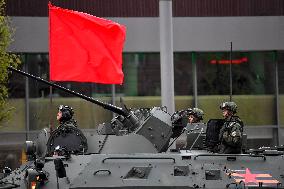 Moscow Parade Rehearsal - Russia