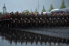 Moscow Parade Rehearsal - Russia