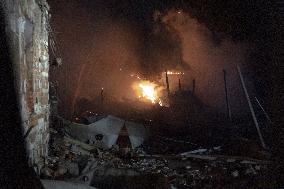 Russian Army Launched a Massive Drone Attack - Kharkiv