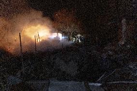 Russian Army Launched a Massive Drone Attack - Kharkiv