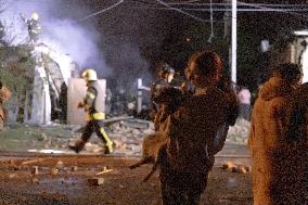 Russian Army Launched a Massive Drone Attack - Kharkiv