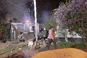 Russian Army Launched a Massive Drone Attack - Kharkiv