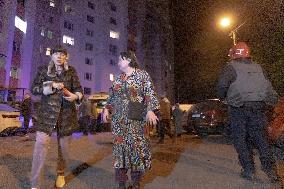 Russian Army Launched a Massive Drone Attack - Kharkiv