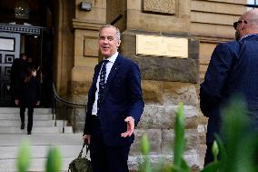 Mark Carney Arrives at The Office of The Prime Minister - Ottawa