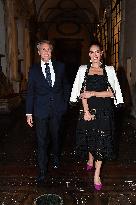 Emanuele Filiberto of Savoy and Adriana Abascal at Gala Dinner - Rome