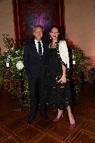 Emanuele Filiberto of Savoy and Adriana Abascal at Gala Dinner - Rome