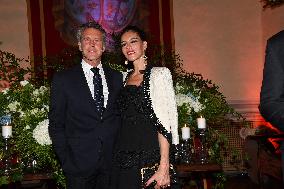 Emanuele Filiberto of Savoy and Adriana Abascal at Gala Dinner - Rome