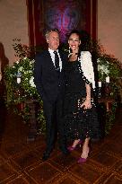 Emanuele Filiberto of Savoy and Adriana Abascal at Gala Dinner - Rome
