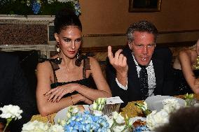 Emanuele Filiberto of Savoy and Adriana Abascal at Gala Dinner - Rome