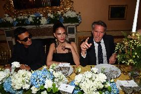 Emanuele Filiberto of Savoy and Adriana Abascal at Gala Dinner - Rome