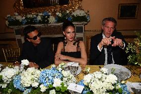 Emanuele Filiberto of Savoy and Adriana Abascal at Gala Dinner - Rome